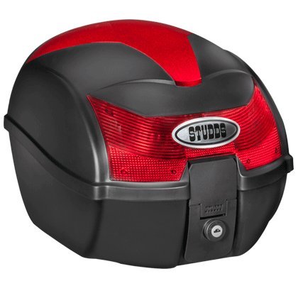 Top Case Black – 23L Motorcycle Luggage Box with Quick-Release Locking