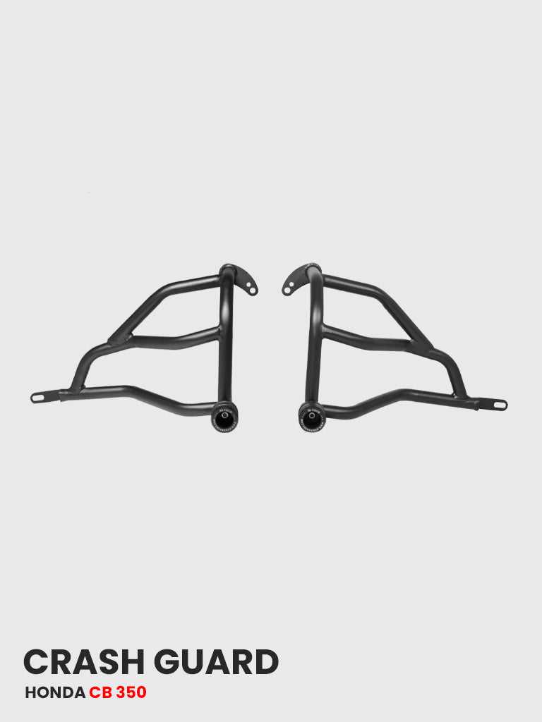 Crash Guard (4-Slider) for Honda CB 350 RS – Black by HT Exhaust