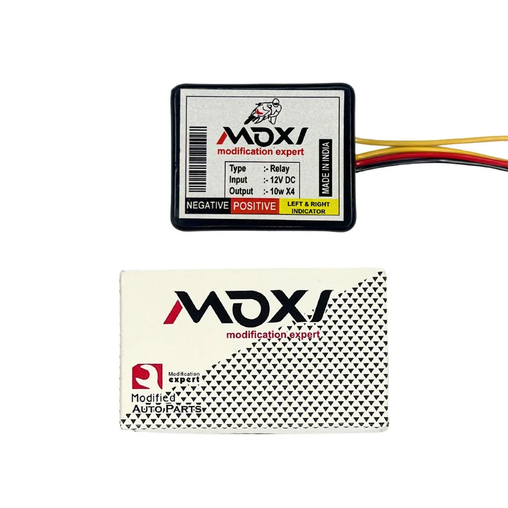 moxi Universal Hazard Flasher – Multi-Pattern LED/Bulb Relay