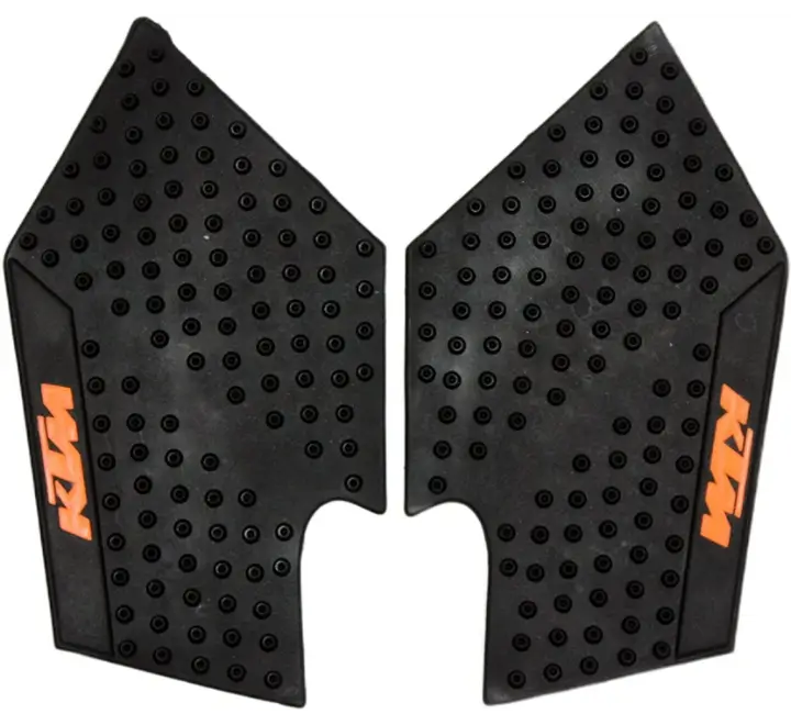 KTM Thigh Grips / Thigh Pad – Rubber Knee Grip Protector (Set of 2, Black)