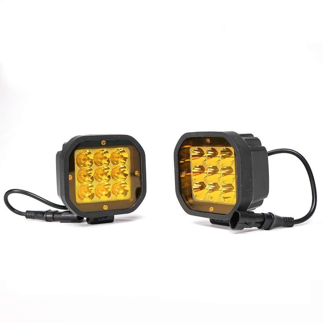 9 LED Dual FOG Lamp/Light with Wiring Harness and Switch(Set of 2)