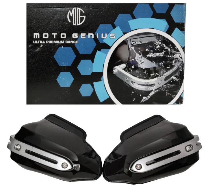 MG HEAVY Hand Guards Protectors for Handlebar Off Roding Specially Made for Hand Safety While Riding (HEAVY HANDGUARDS 2PC)