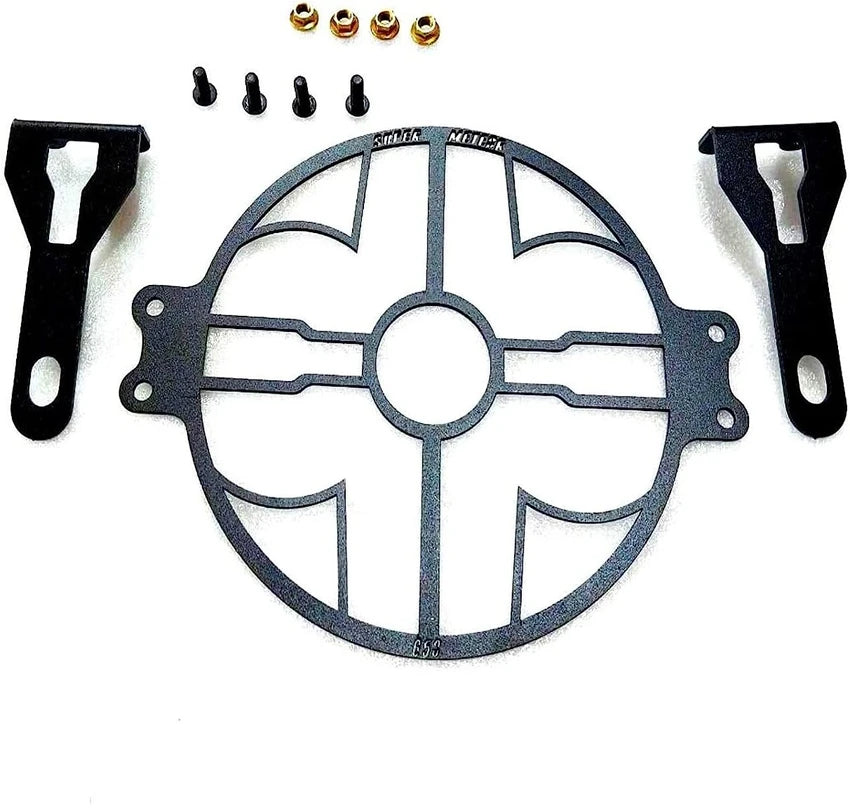 Bike/Motorcycle Front Headlight Grill Protector Guard Cover/Jali Compatible with Royal Enfield