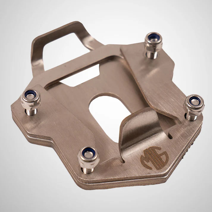 High Quality MS Steel Side Stand Base Extender for RE HIMALAYAN