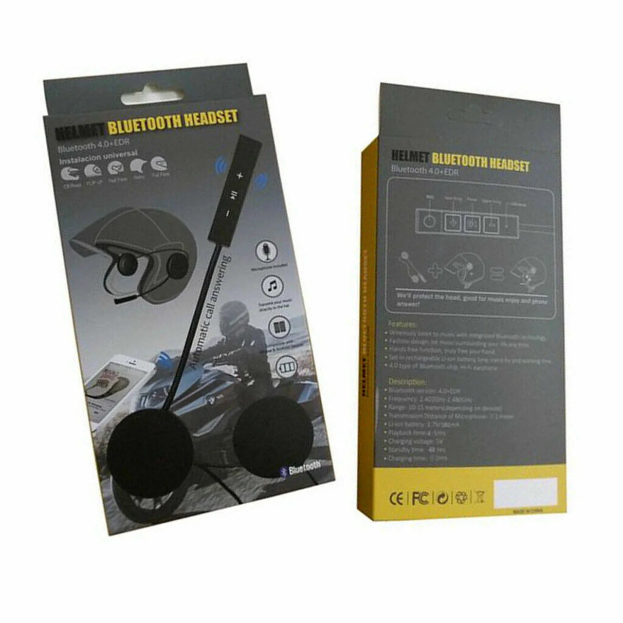 BT-8 Original Helmet Bluetooth – Hands-Free Communication for Riders