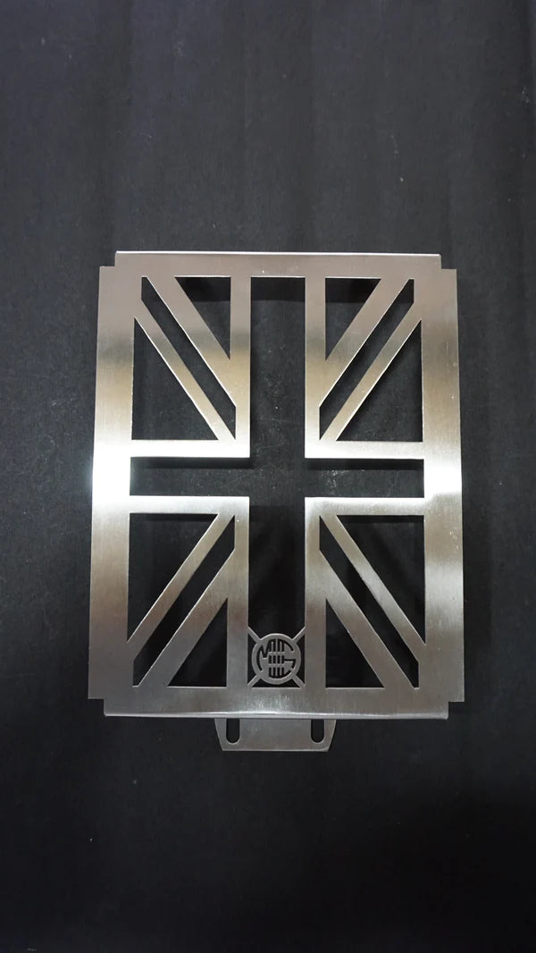 Radiator Guard Grill For RE INTERCEPTOR & GT650 (UK Flag Design)