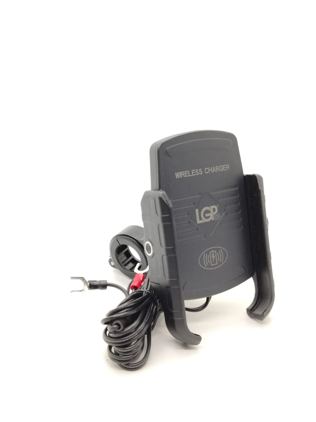 LGP Universal Phone Holder with 15W Wireless Charger (M9) – Secure & Fast Charging for Riders
