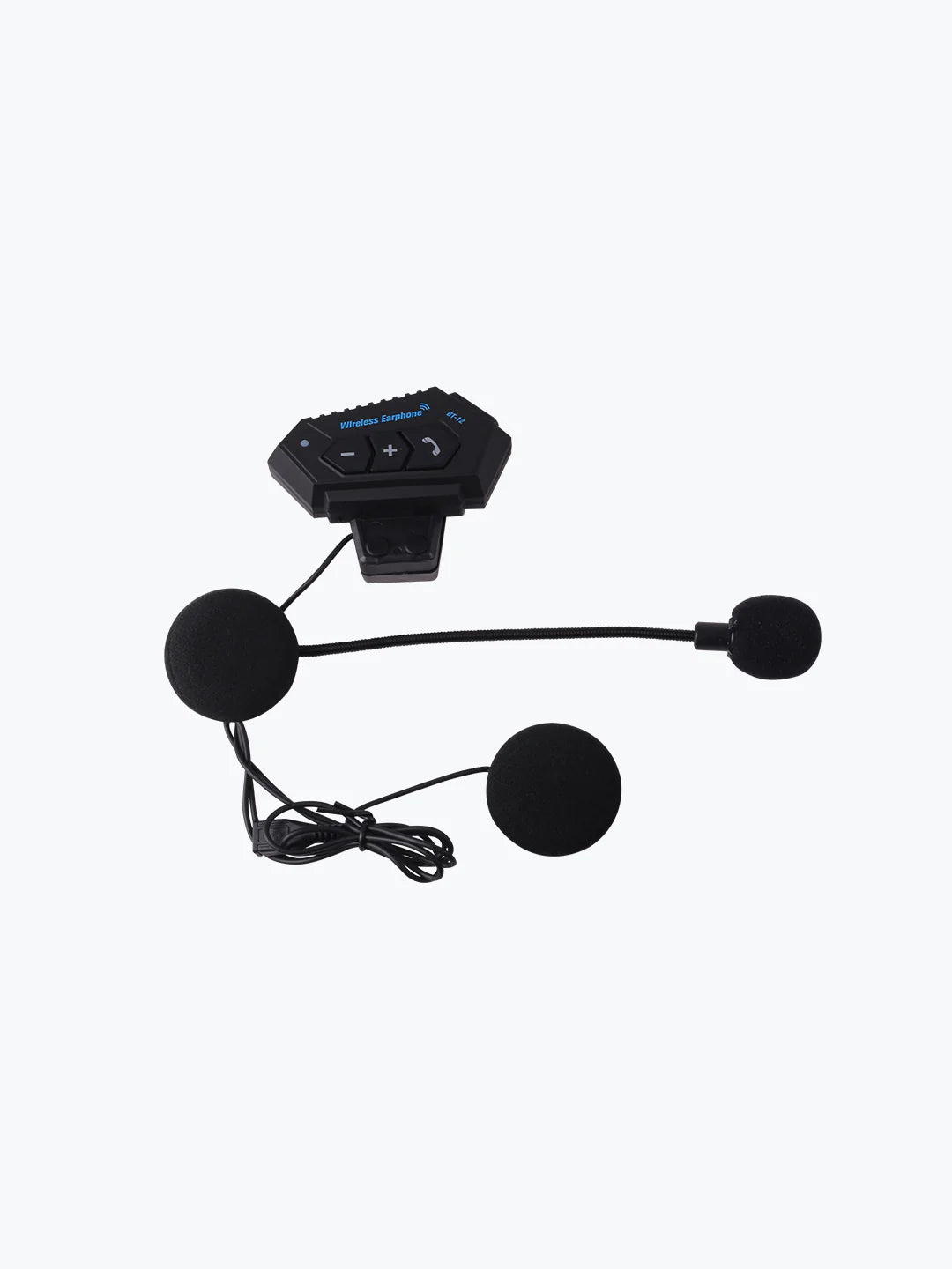 BT-12 Helmet Bluetooth Headset – Hands-Free Music & Communication for Riders
