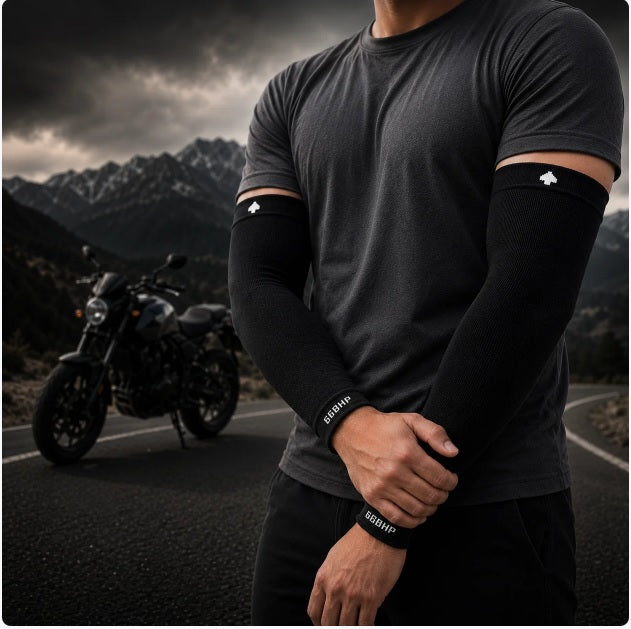 66Bhp Arm Sleeve – UPF50 Protection for Men & Women