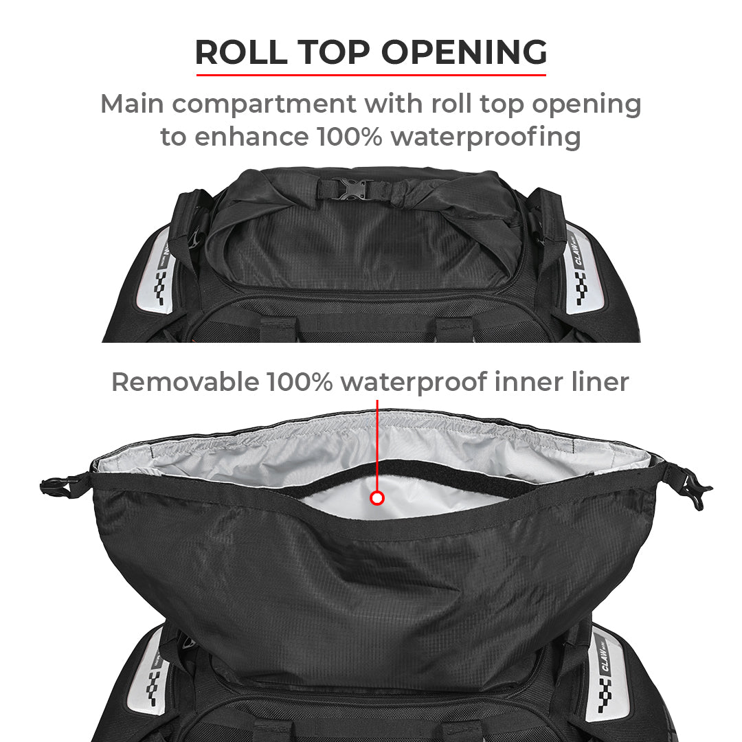 Viaterra Claw Mini WP Black -R Series 48 Ltr