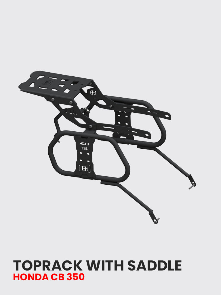 Top Rack with Saddle Stay Hi-Tech – Honda RS/CB350