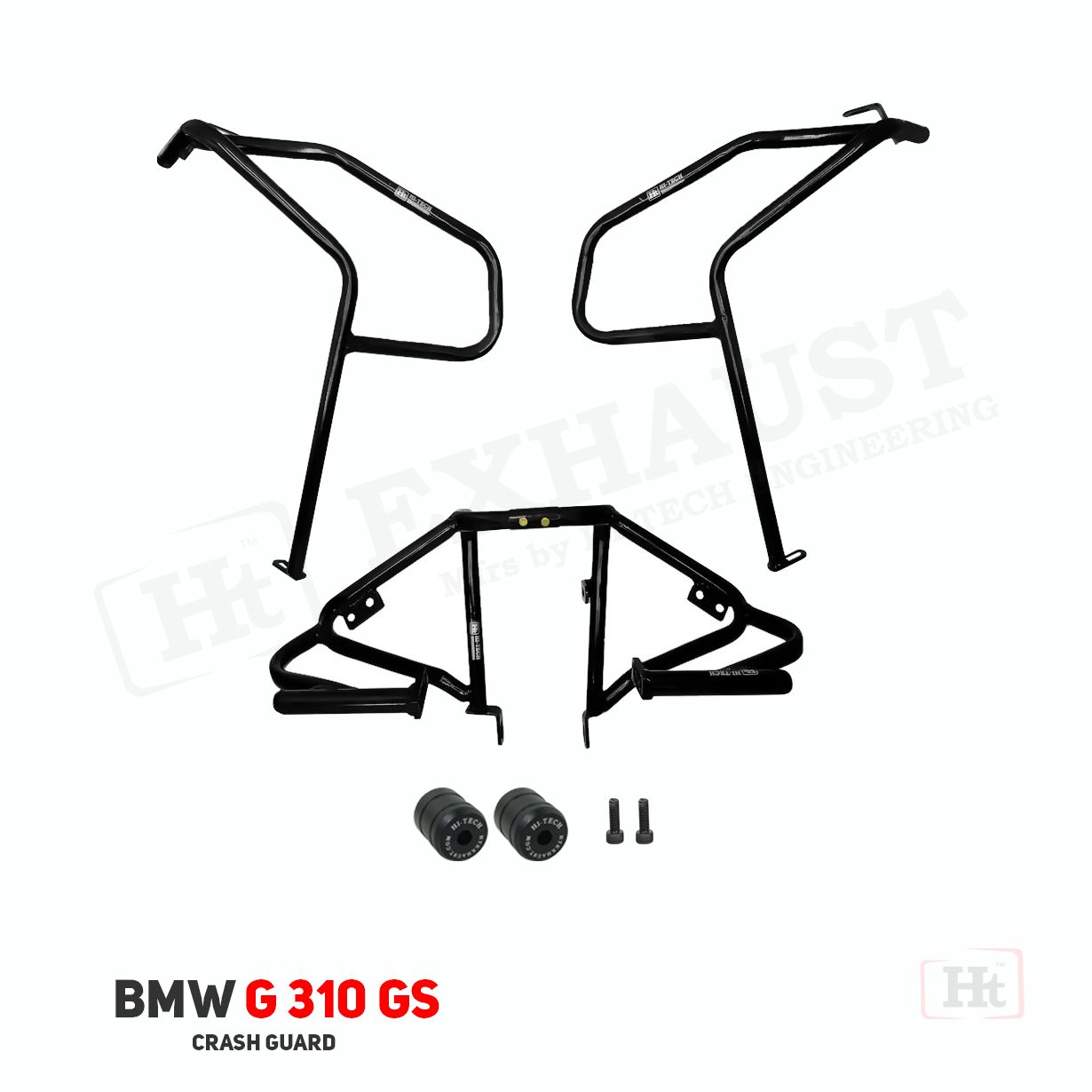 Crash Guard With Sump Guard Hi-Tech BMW G310GS – Full-Body Protection for Adventure Riders