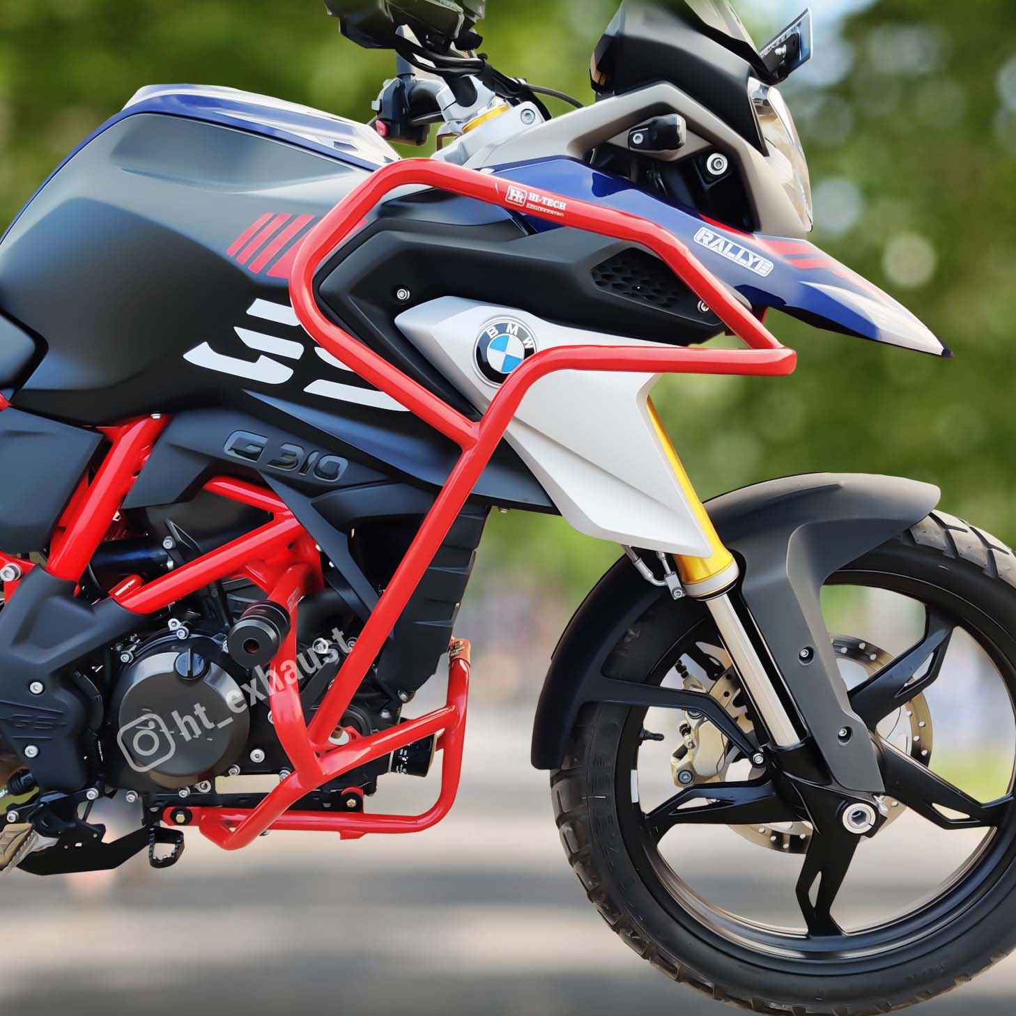 Crash Guard With Sump Guard Hi-Tech BMW G310GS – Full-Body Protection for Adventure Riders