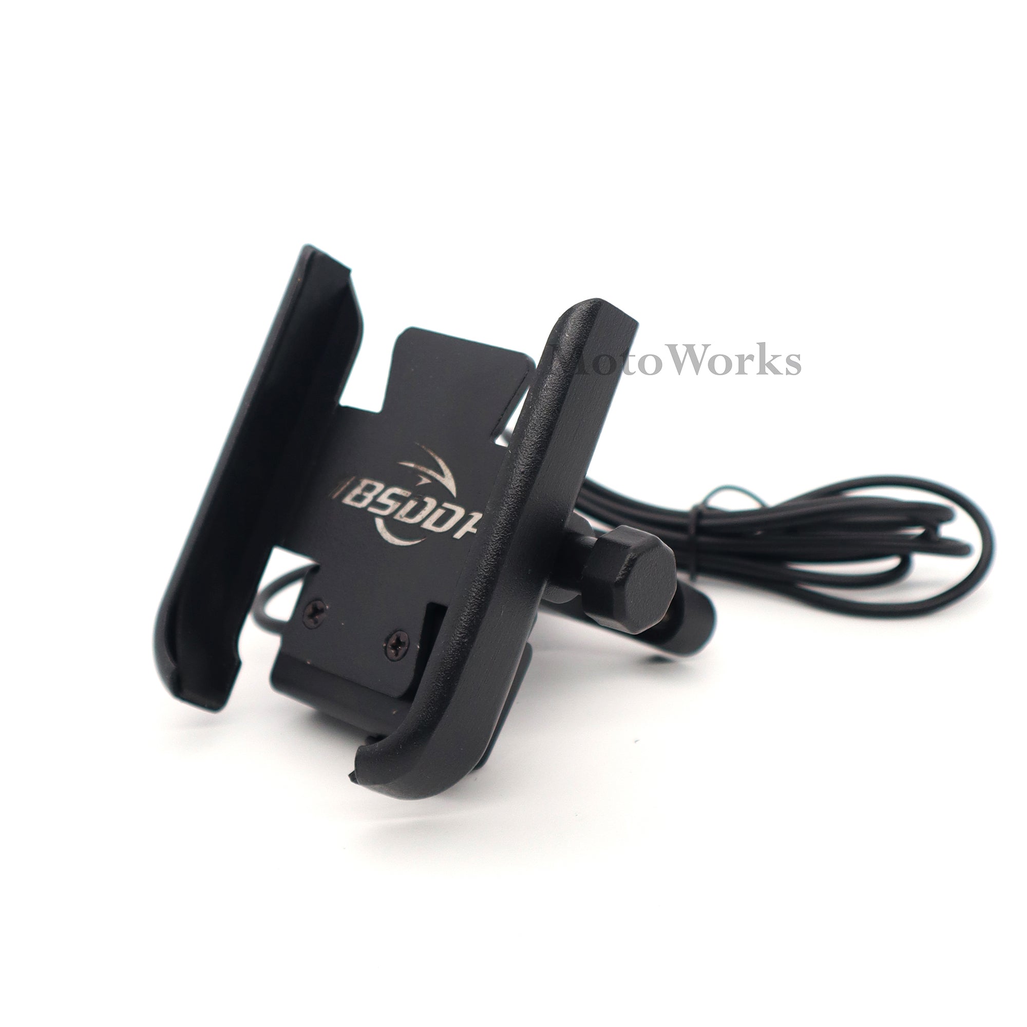 BSDDP Metal Mobile Holder with Charger (Black)(Original BSDDP)