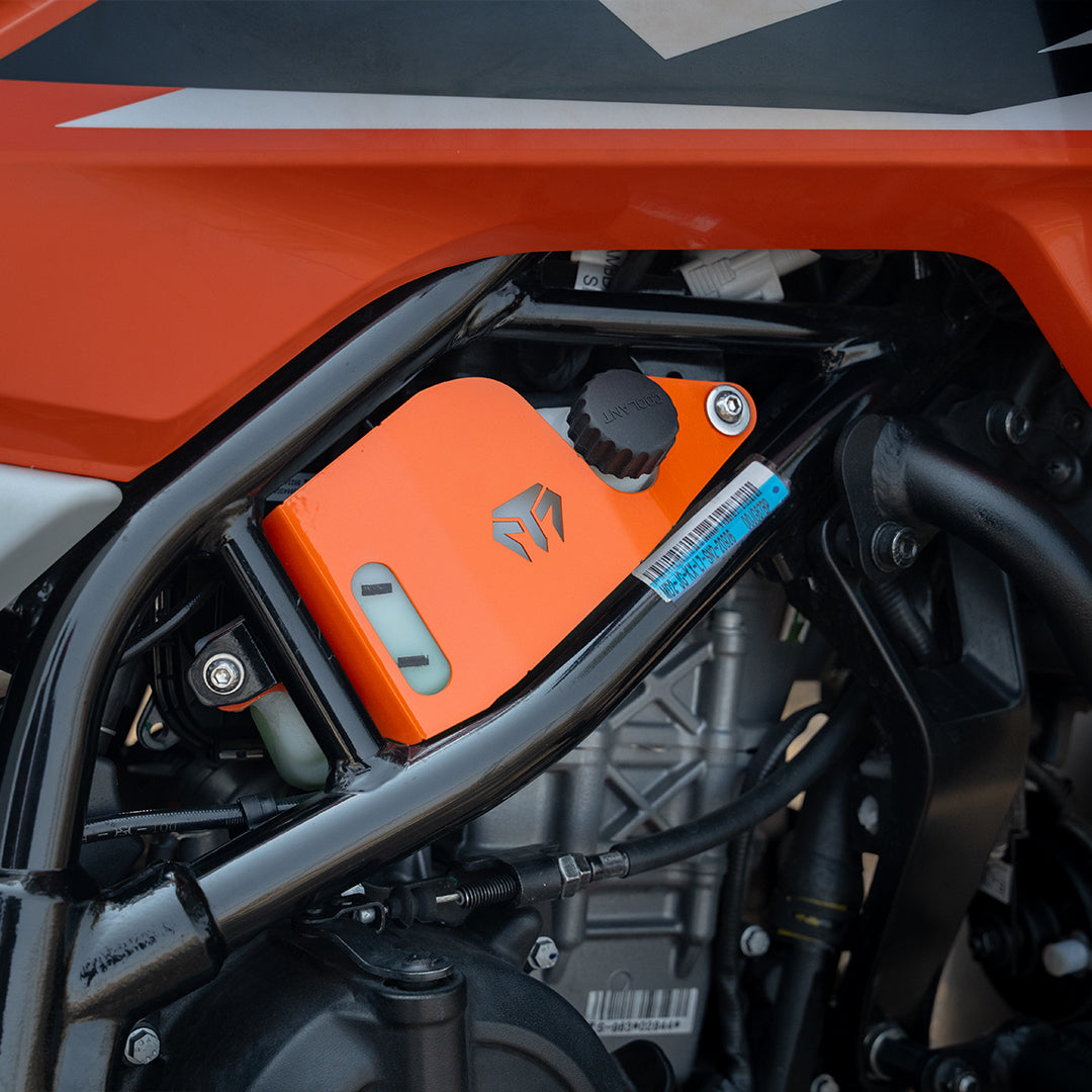 COOLANT GUARD ORANGE FOR 2025 FOR KTM 390 Adventure/Adventure X | Moto Torque