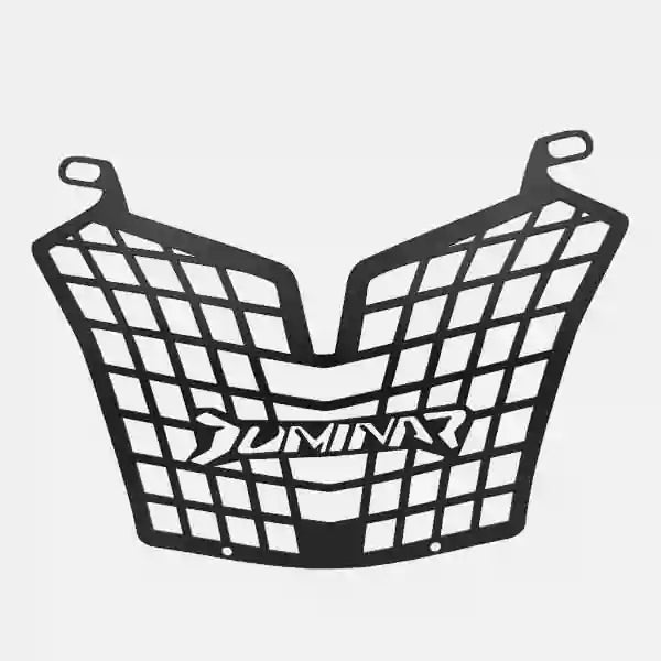 Bike/Motorcycle Front Headlight Grill Protector Guard Cover/Jali Compatible with Bajaj Dominar 250,400 BS4,BS6