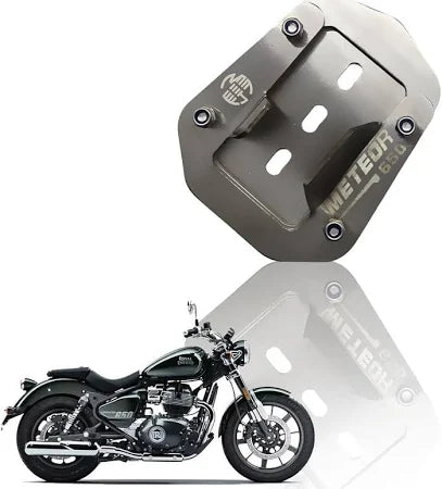 High Quality MS Steel Side Stand Base Extender for RE SUPER METEOR 650