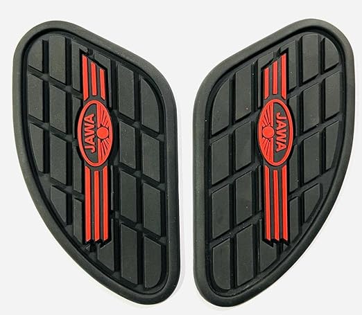 Moto Genius Premium Rubber Tank Thigh Pads for All JAWA Models – Premium Protection & Style
