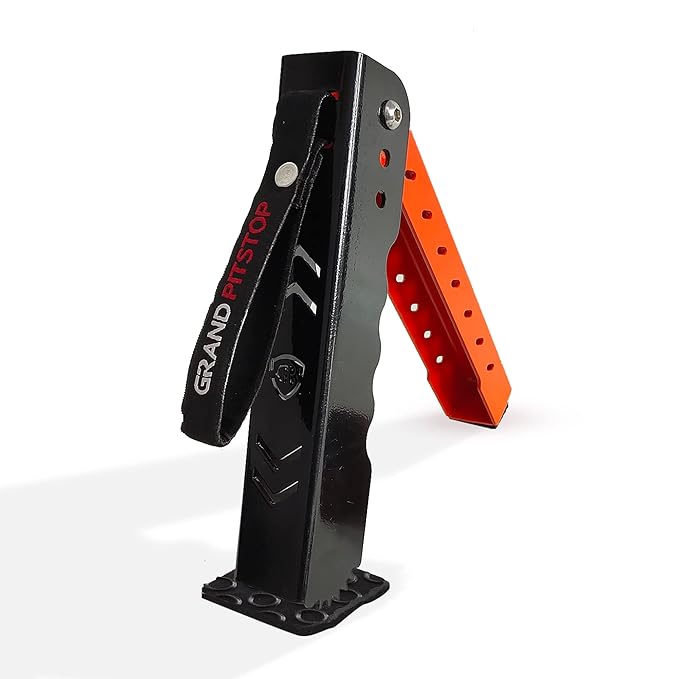 Grand Pitstop Moto Jack – Adjustable Bike Jack for Chain Maintenance & Puncture Check