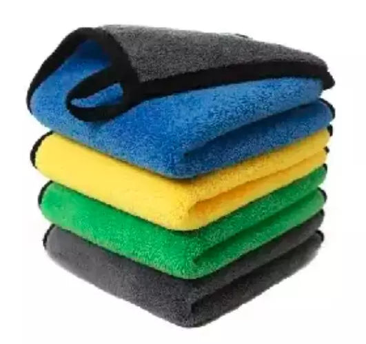 Assorted Microfiber Cloth – Premium Cleaning for Cars & Bikes