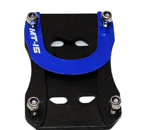 High Quality MS Steel Side Stand Base Extender for  YAMAHA MT15