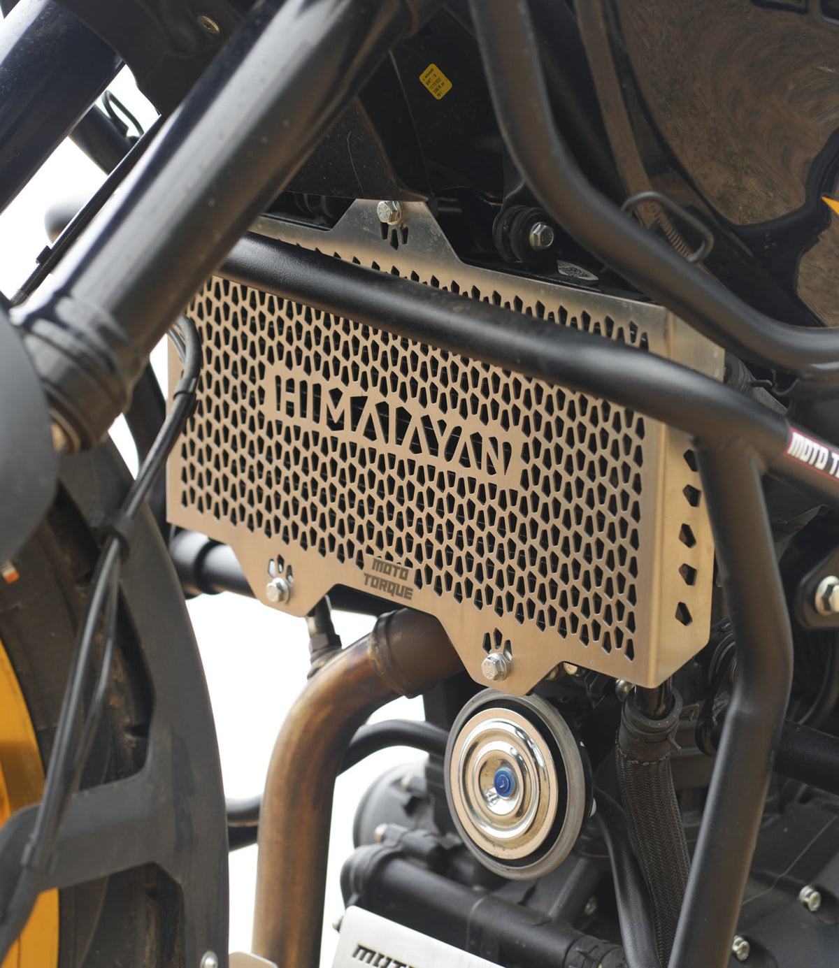 HIMALAYAN 450 - RADIATOR GUARD (SS) | Moto Torque