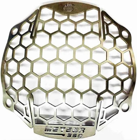 Bike/Motorcycle Front Headlight Grill Protector Guard Cover/Jali Compatible with RE METEOR 350