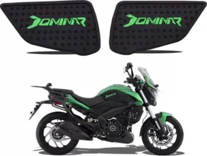 Bajaj Dominar Anti-Slip Premium Rubber Thigh Pad – Water-Resistant Tank Pad