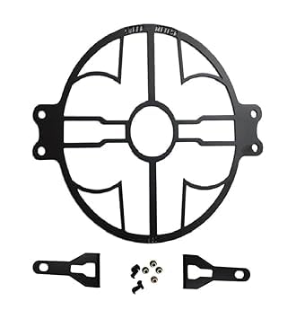 Bike/Motorcycle Front Headlight Grill Protector Guard Cover/Jali Compatible with Royal Enfield