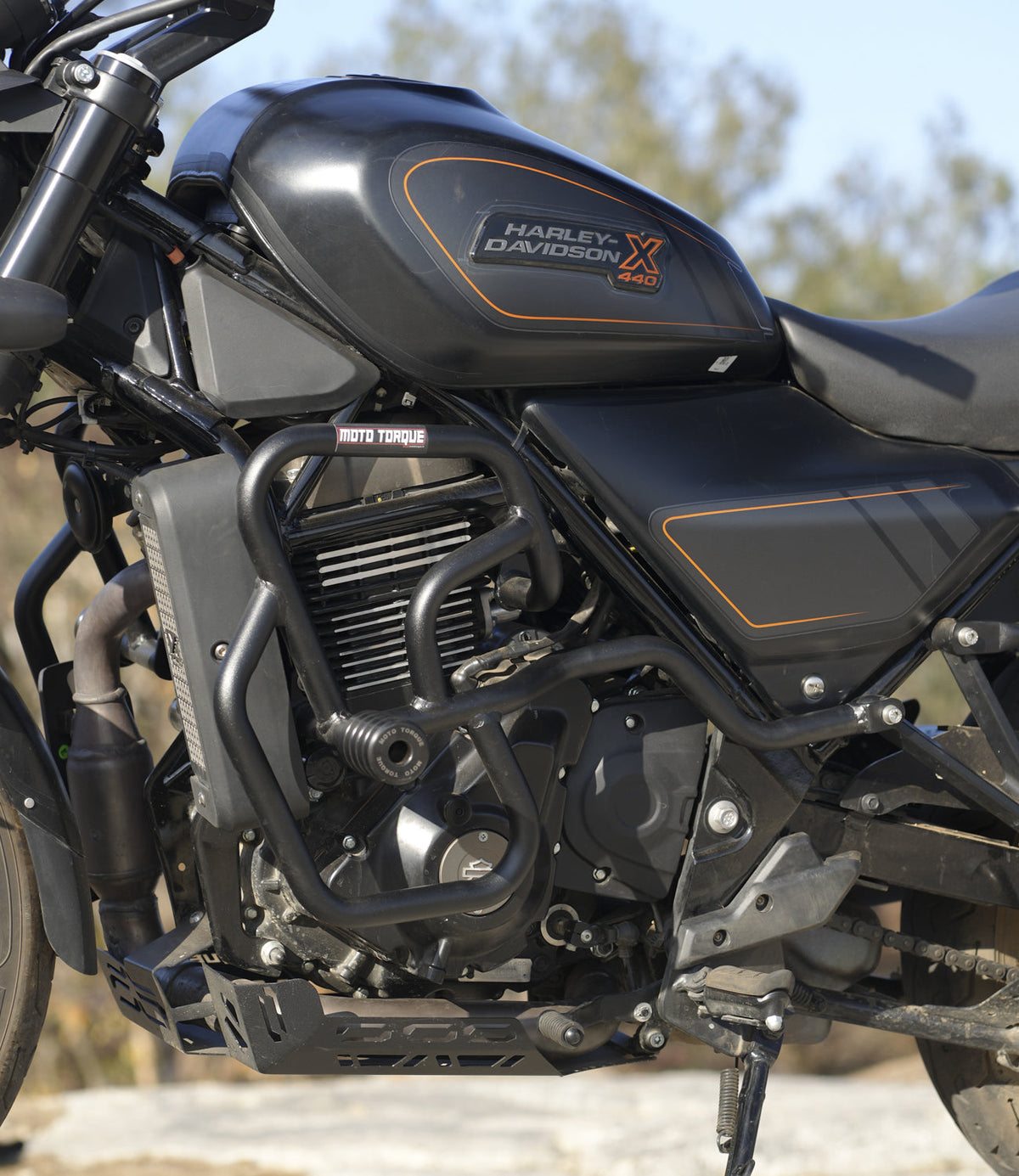 HARLEY 440X - CRASH GUARD | Moto Torque