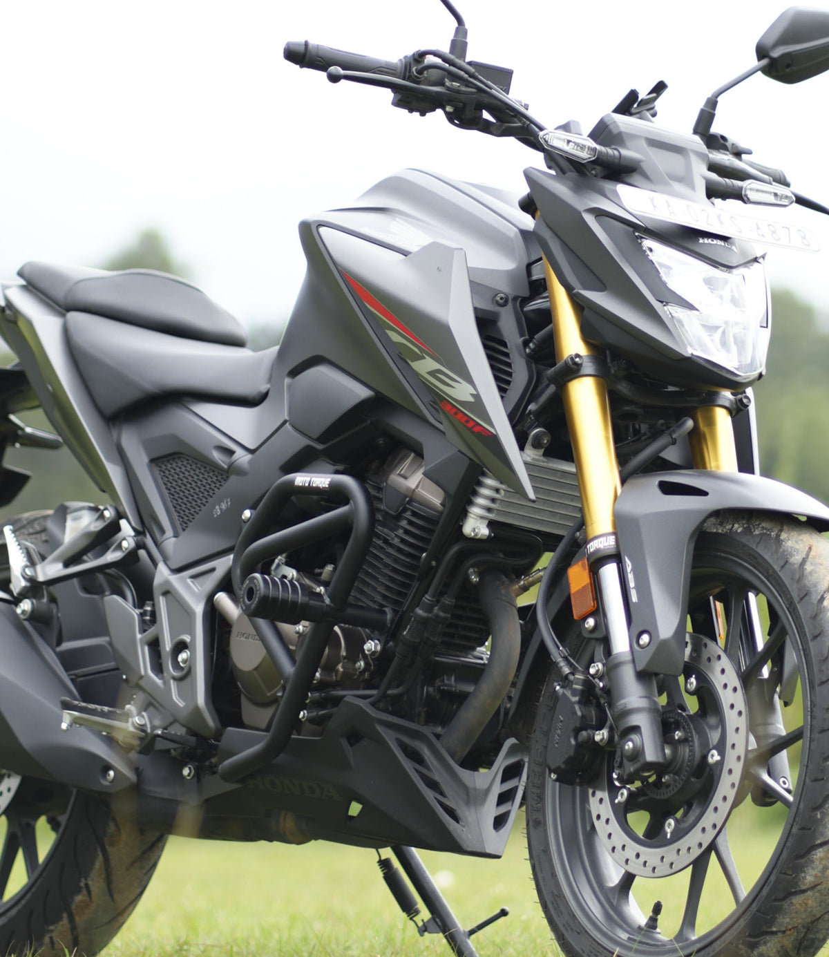 HONDA CB300 F Crash Guard | Moto Torque