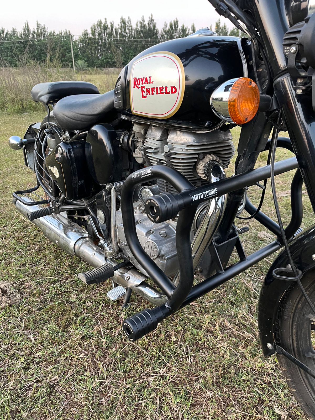 THE BULL Crash Guard - Bullet Classic 350/500 (BS4) | Moto Torque
