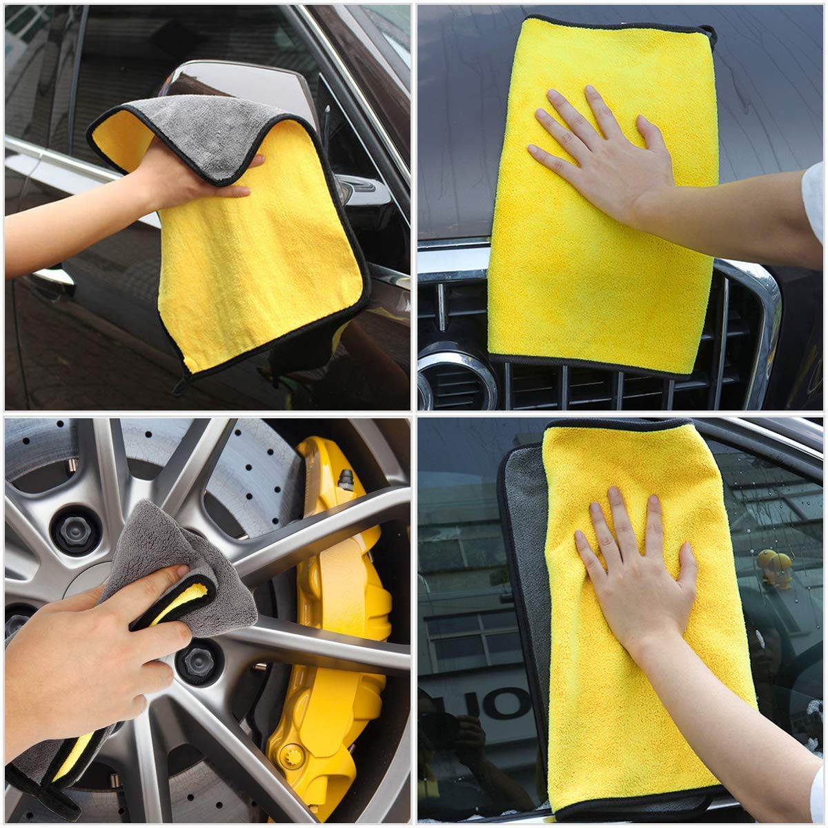 Premium 850 GSM Microfiber Cloth – Ultra-Thick, Super Absorbent & Scratch-Free