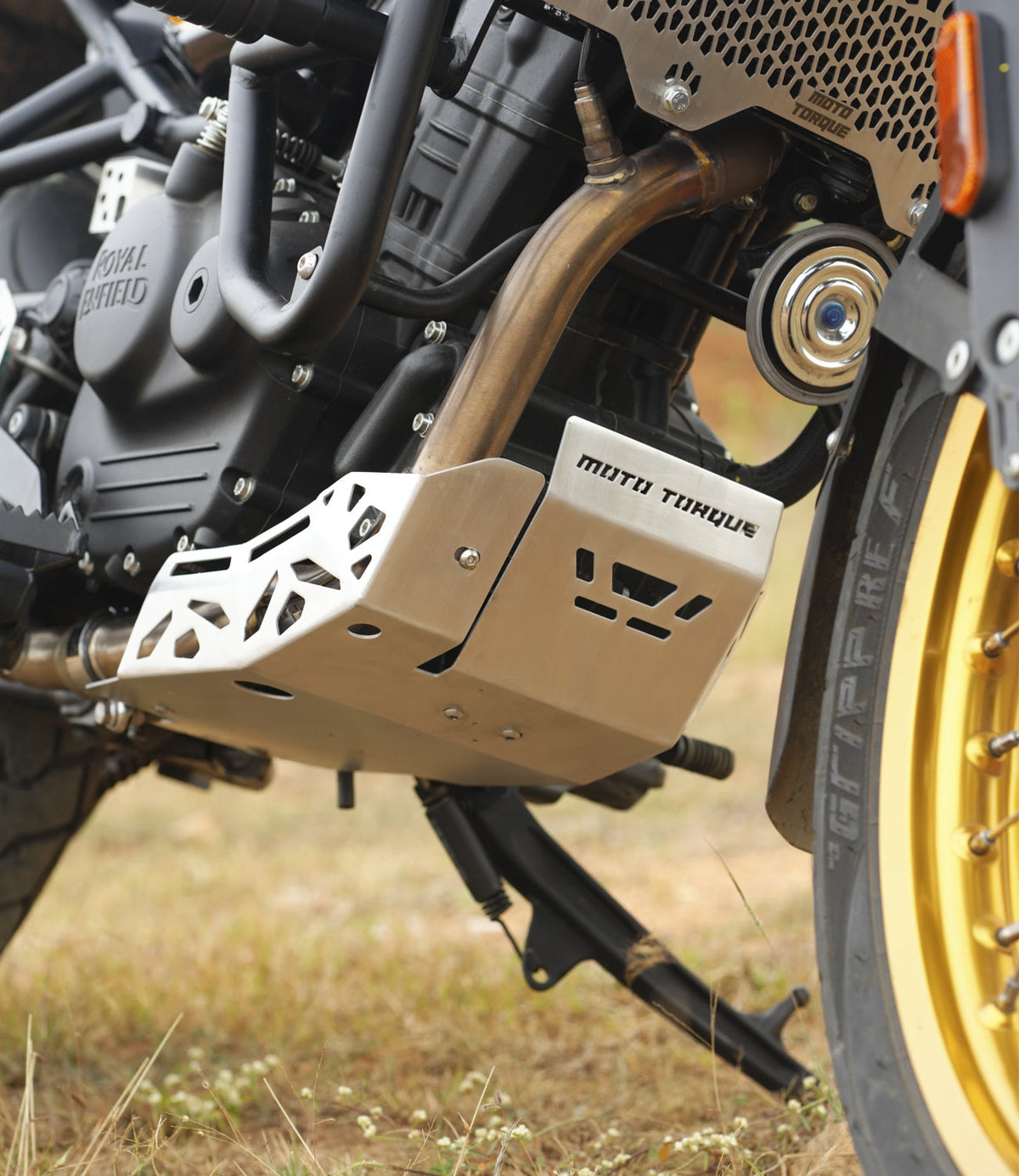 HIMALAYAN 450 - ENGINE GUARD (ALUMINIUM) | Moto Torque