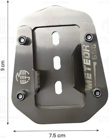 High Quality MS Steel Side Stand Base Extender for RE SUPER METEOR 650