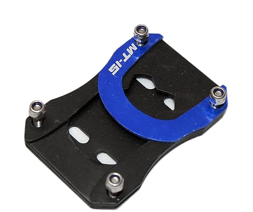 High Quality MS Steel Side Stand Base Extender for  YAMAHA MT15