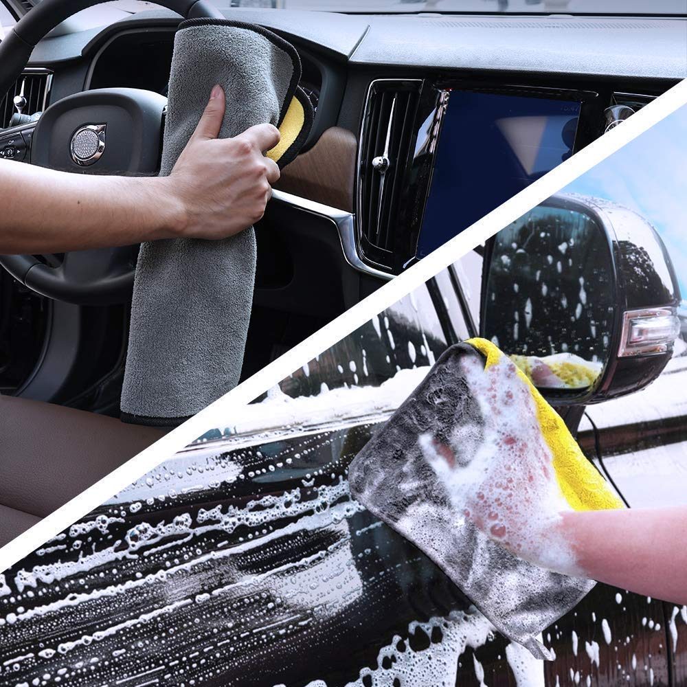 Premium 850 GSM Microfiber Cloth – Ultra-Thick, Super Absorbent & Scratch-Free