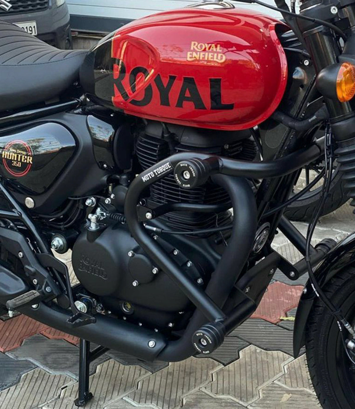 HUNTER 350 CRASH GUARD - ASTRA | Moto Torque