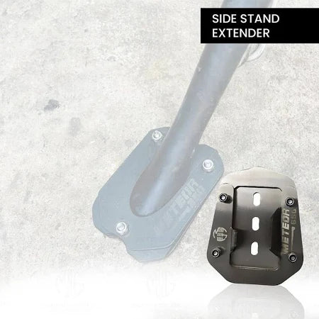 High Quality MS Steel Side Stand Base Extender for RE SUPER METEOR 650