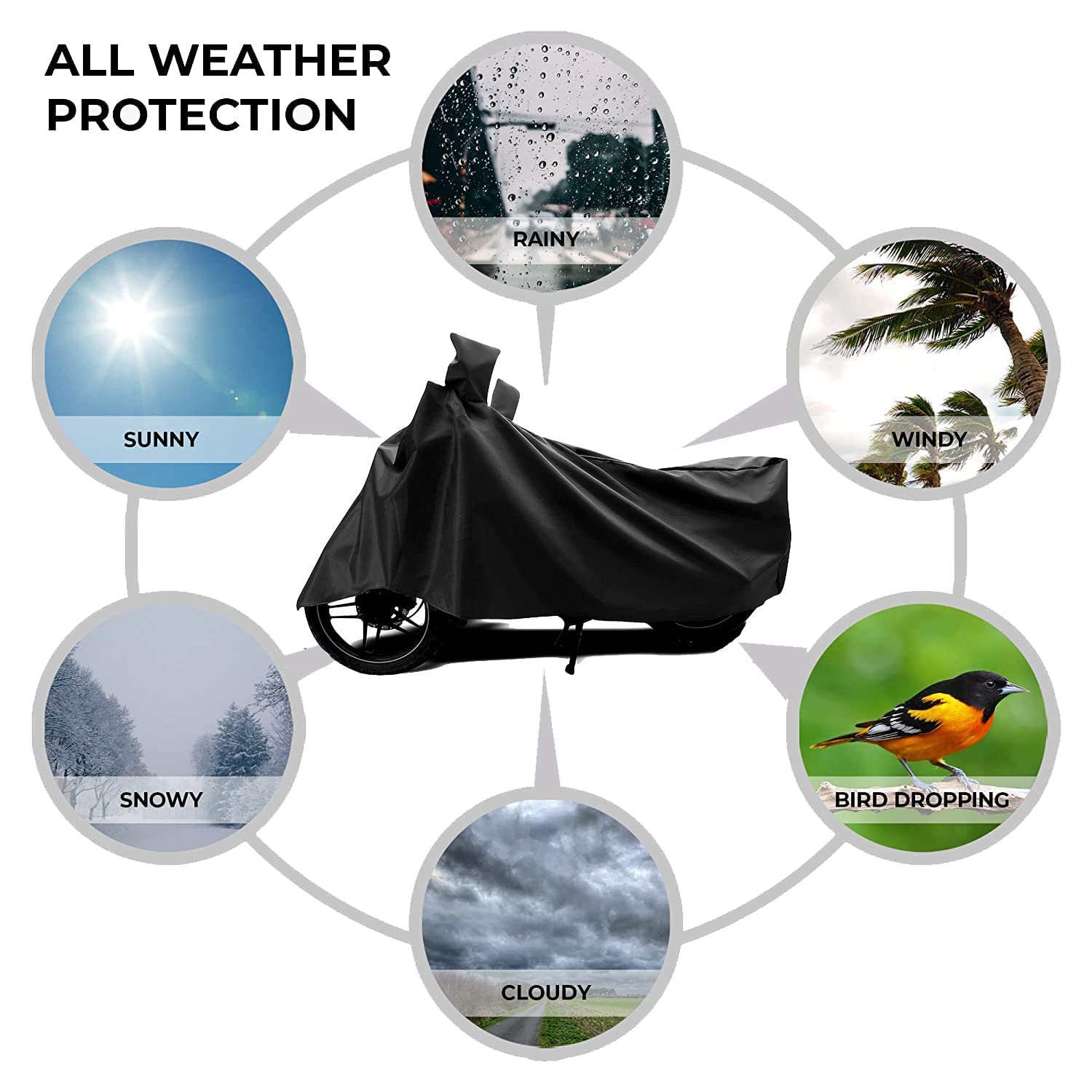 Waterproof Bike Body Cover – Compatible with Classic 350 Bullet