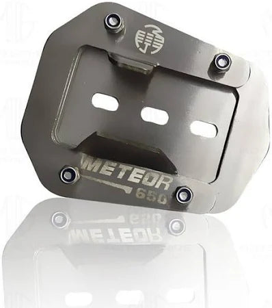 High Quality MS Steel Side Stand Base Extender for RE SUPER METEOR 650