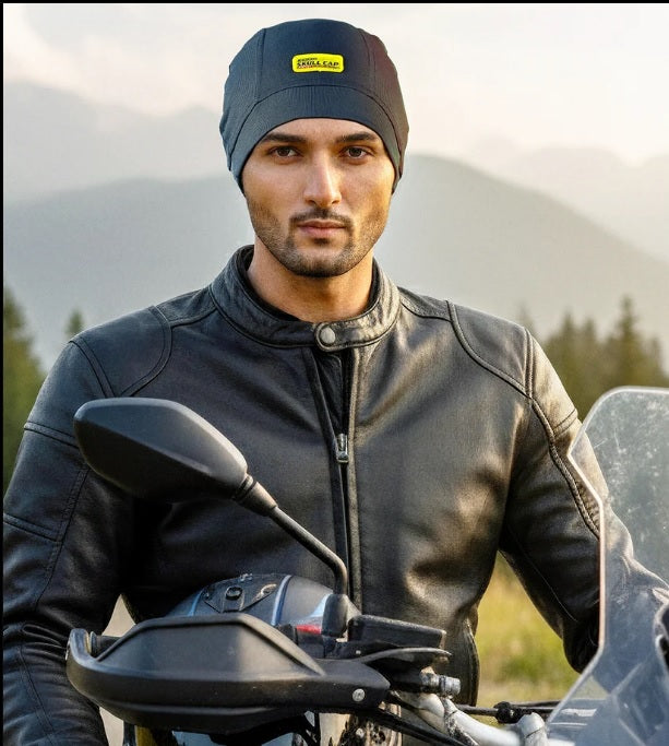 66BHP Skull Cap Air Flex – Ultra-Light Cooling Helmet Liner | Premium Spandex Comfort & Breathable Fit