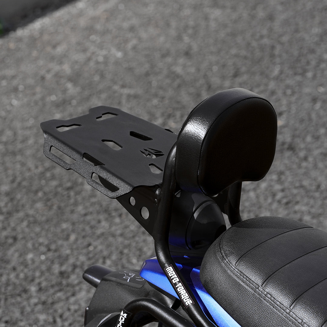 BACK CARRIER WITH BACK REST FOR YAMAHA XSR 155 | Moto Torque