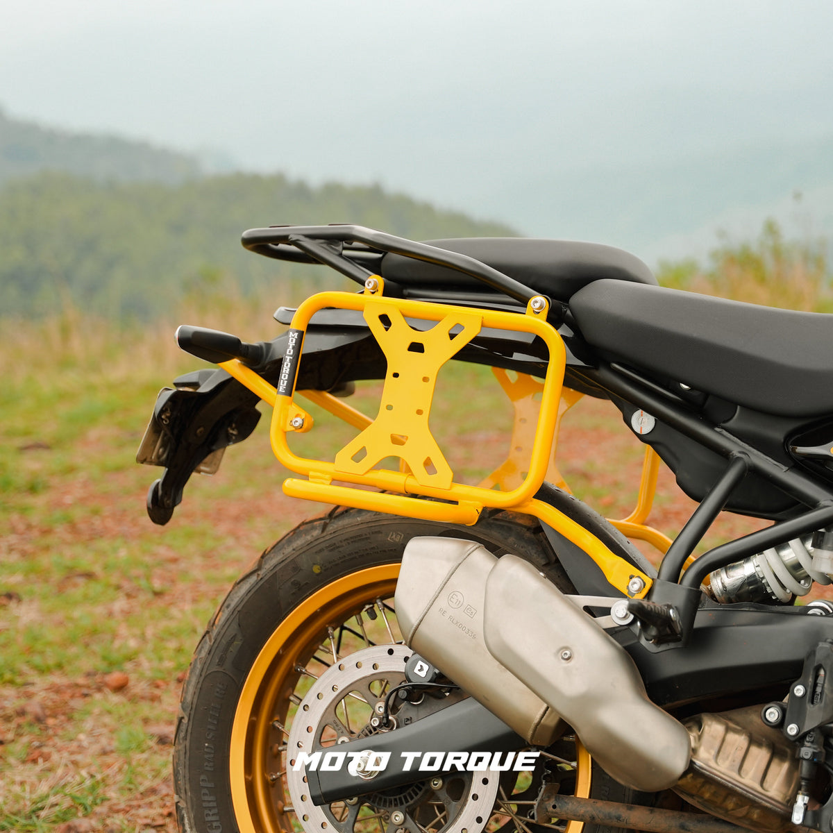 HIMALAYAN 450 - SADDLE STAY(Yellow) | Moto Torque