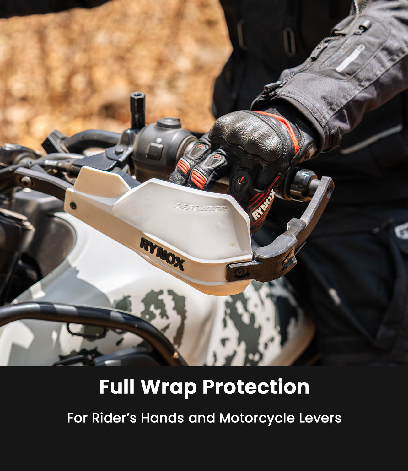 Knuckle Guard Rynox Defender Pro