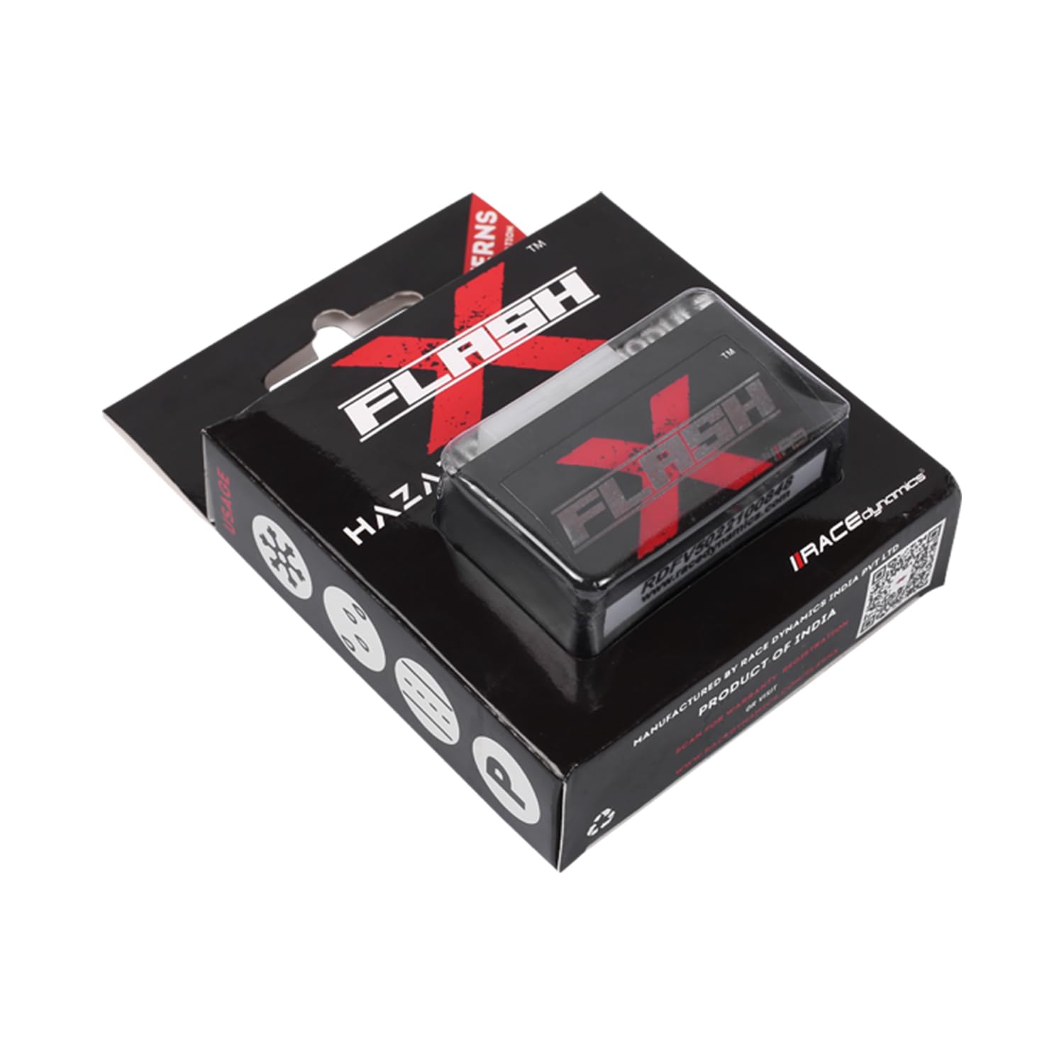 FlashX Hazard Flash Module for TVS Ntorq BS4 – Plug & Play Safety Upgrade