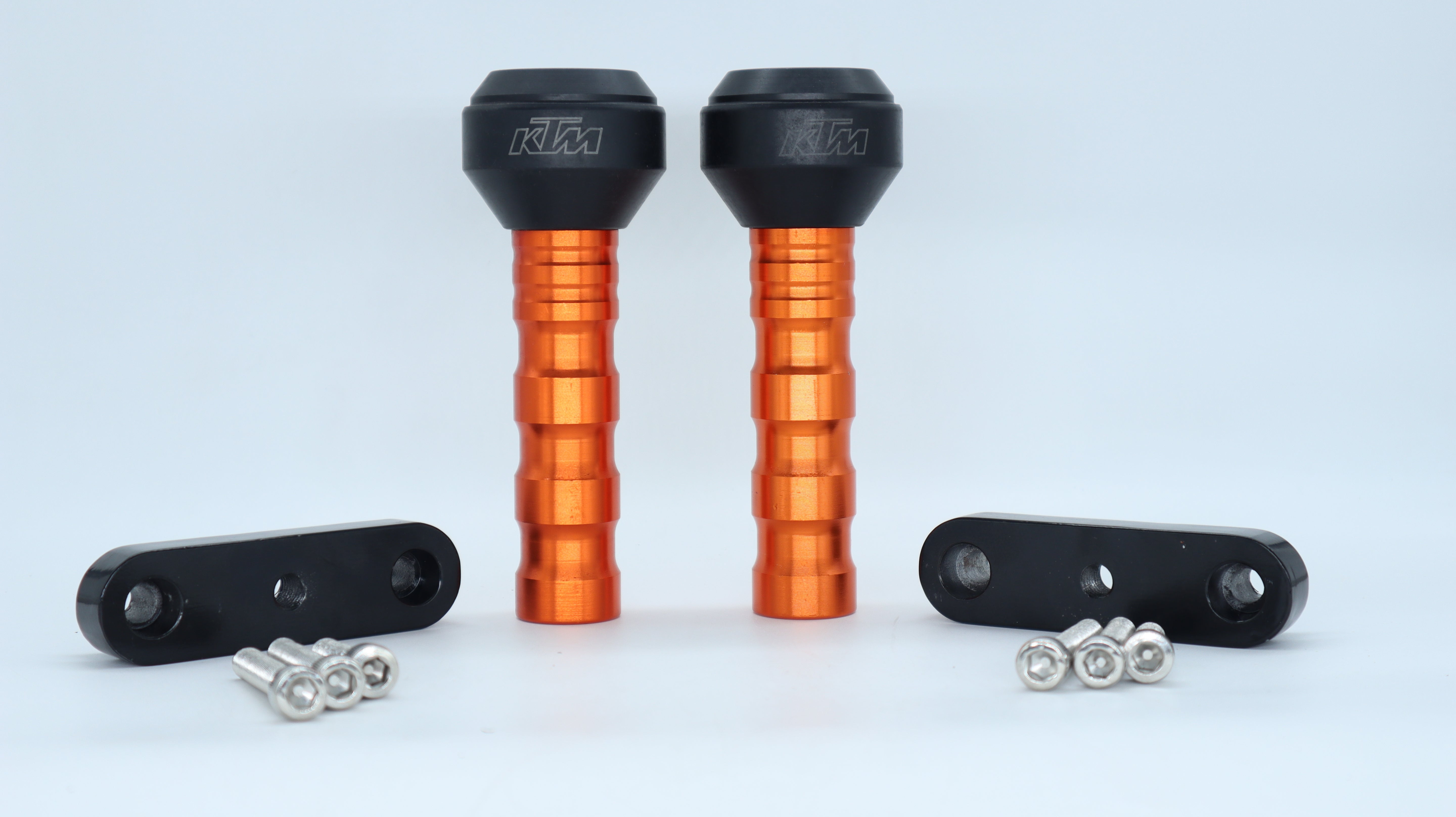 Frame Slider Crash Guard Protector For KTM DUKE(Orange/Black)