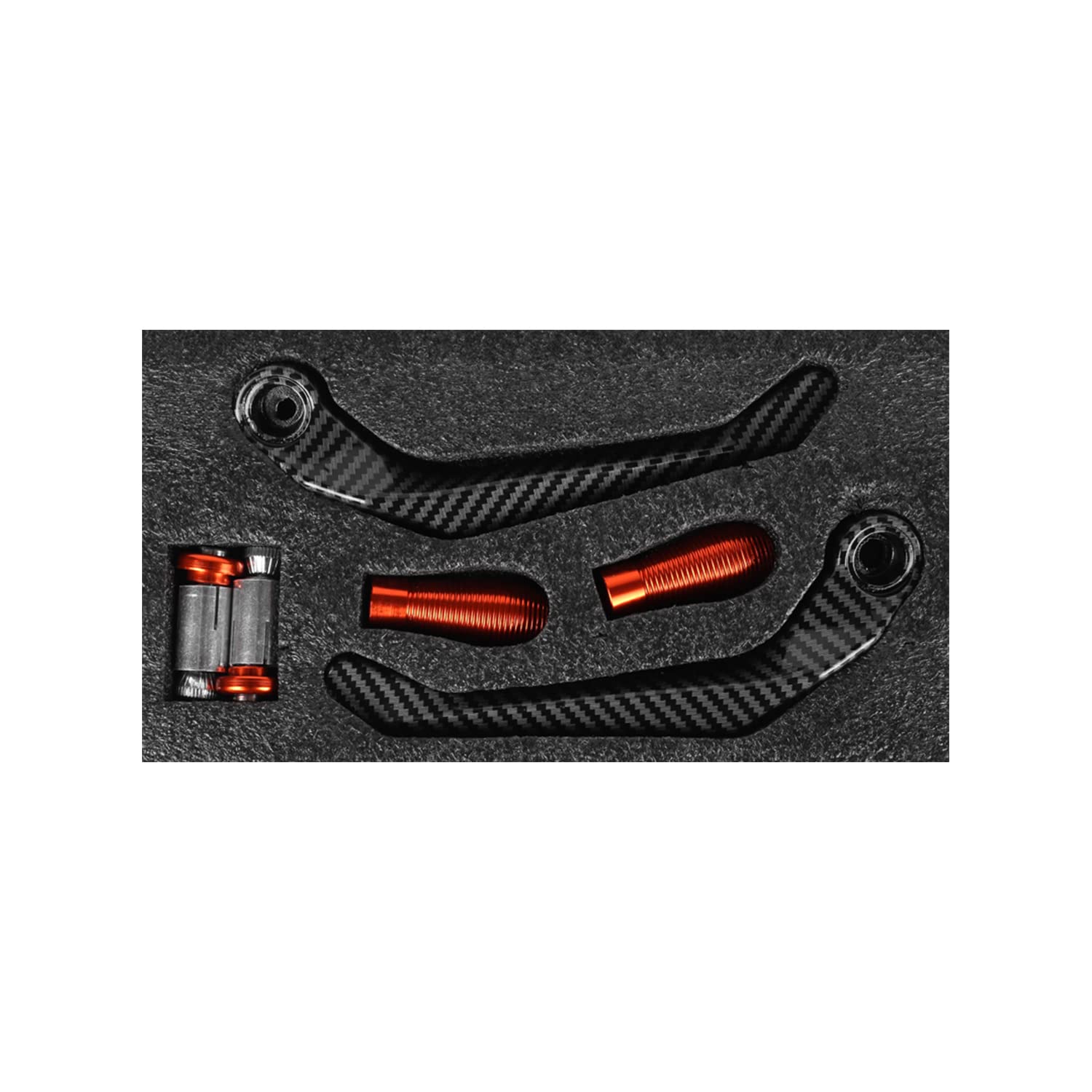 Metal Lever Protector Carbon BSDDP (Orange)