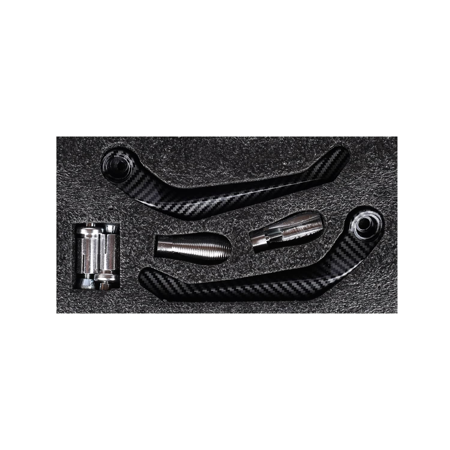 Metal Lever Protector Carbon BSDDP (Silver)