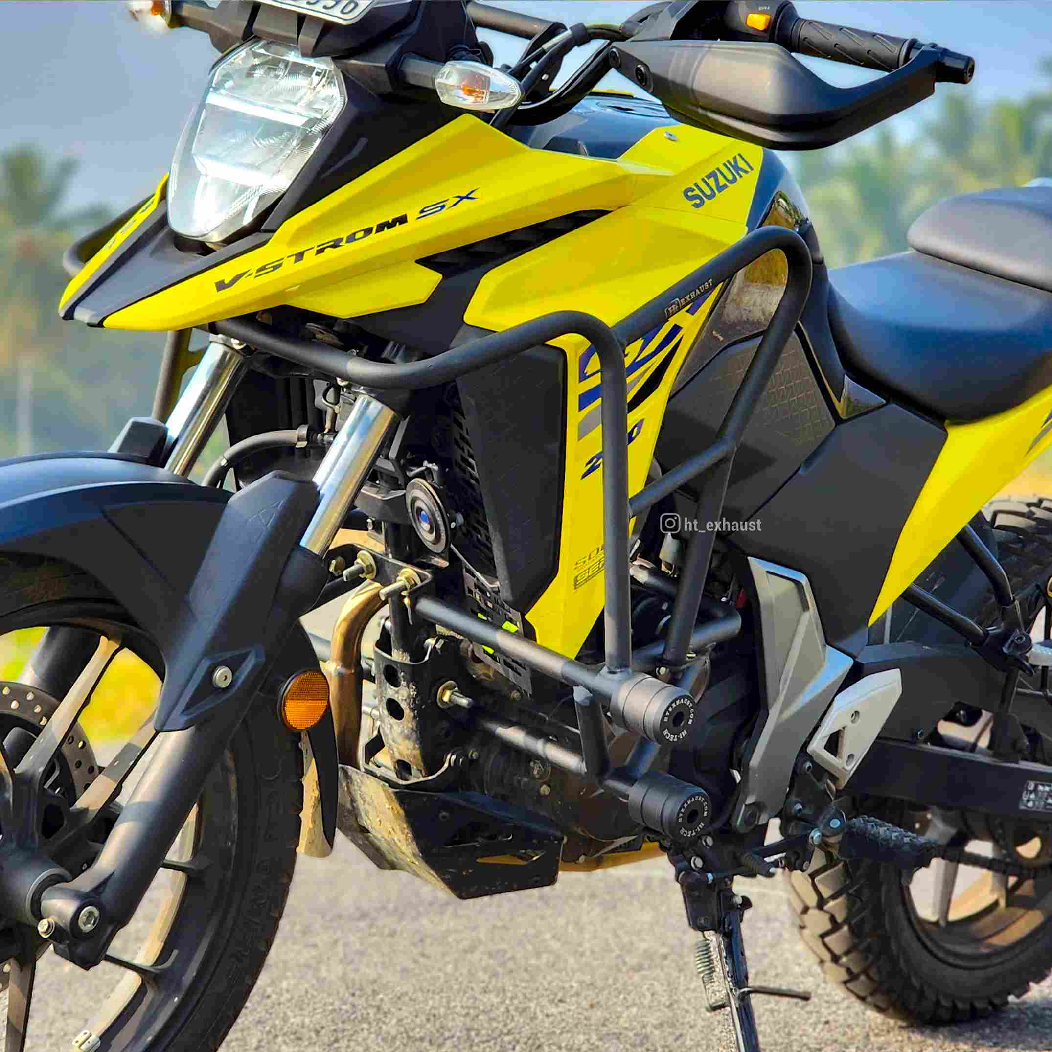 Hi-Tech Crash Guard for Suzuki V-Strom SX250 – Ultimate Adventure Protection